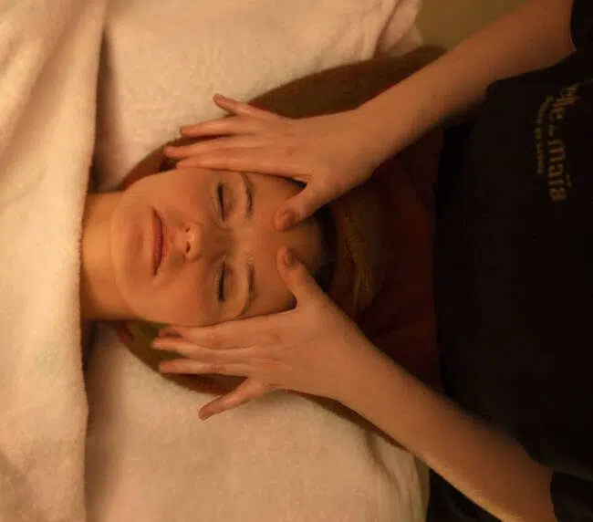 massage visage Maison de Beauté Belle de Maïa